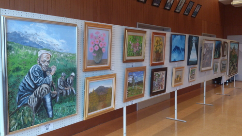 どの絵画も力作揃いでした