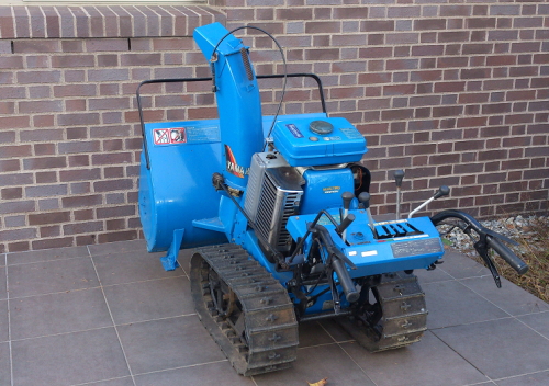 除雪機が来ました