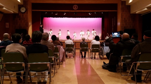 子供達の空手演武